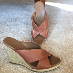 Banana Republic wedge sandals